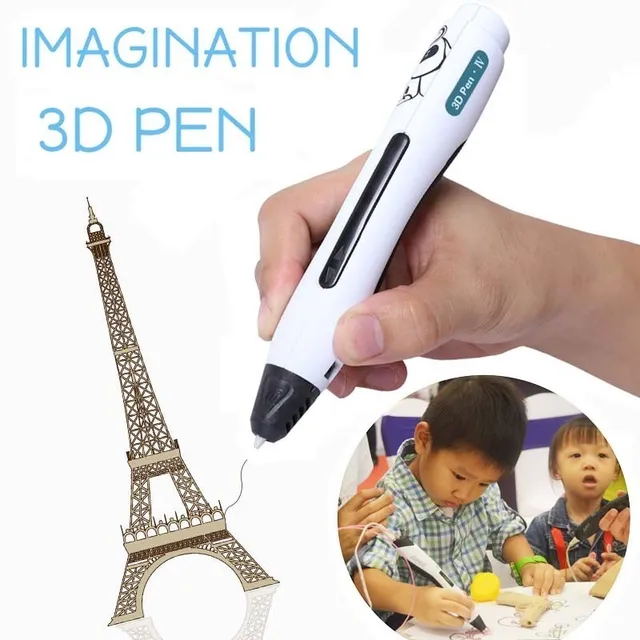 Cheap SL-400 3D Printing Pen Support PLA Filament One Button Operation 3D Pens Easy For Children Scibble Explore Brains Tools Cheap SL-400 3D Printing Pen Support PLA Filament One Button Operation 3D Pens Easy For Children Scibble Explore Brains Tools