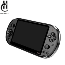 Neueste 5,1 zoll Handheld Tragbare Spielkonsole Dual Joystick 8GB werksdaten 1000 freies spiele unterstützung TV Out video spiel maschine