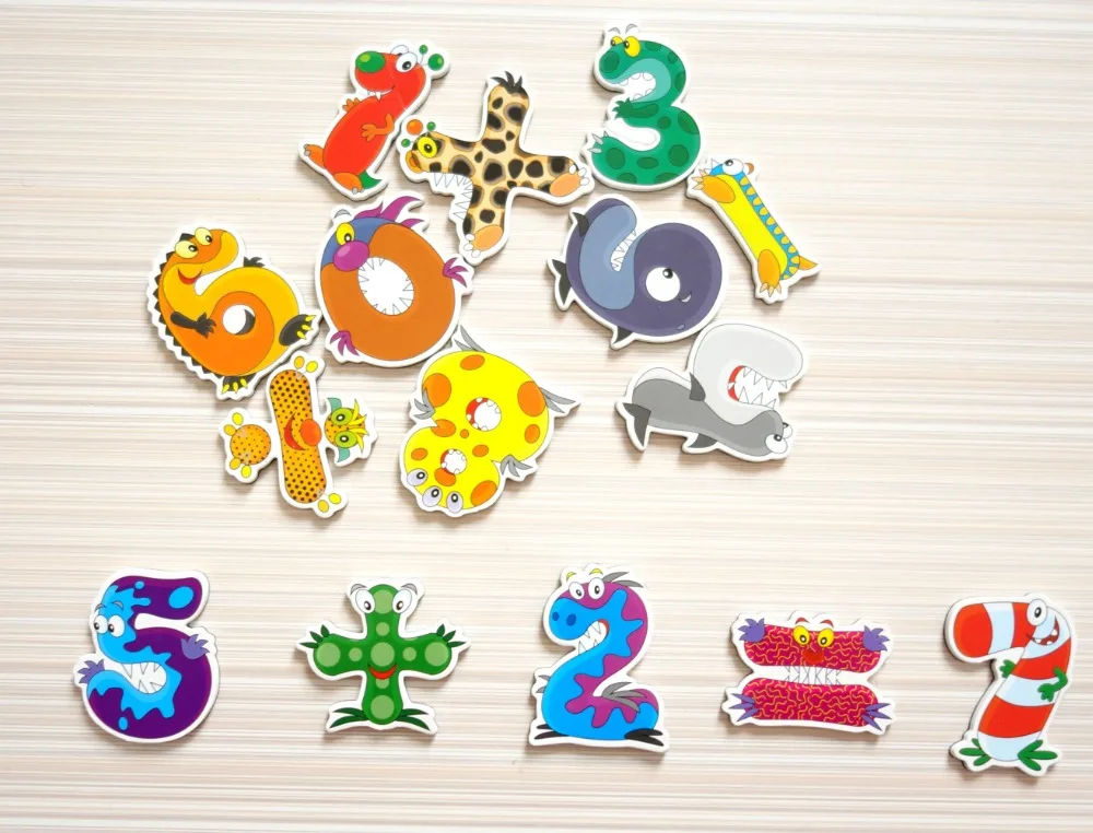 Alphabet Fridge Magnets for Kids English Lettters and Numbers Refrigerator Magnets Uppercase Letter Magnetic Sticker for Fridge