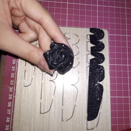 4 шт./лот Новые DIY 3D формы для цветов дерева высечки аксессуары кожаной бумаги