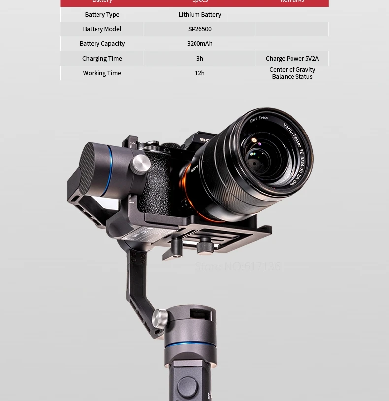 BENRO REDDOG R1 ручной карданный стабилизатор для беззеркальной камеры или видео алюминиевый стабилизатор Bluetooth управление