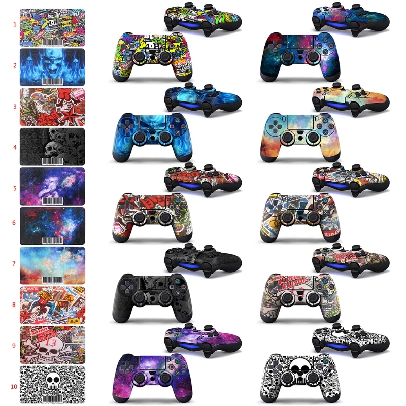 Vinyl Decorative Sticker Skin Cover Decal Wrap For Playstation 4 PS4 Controller