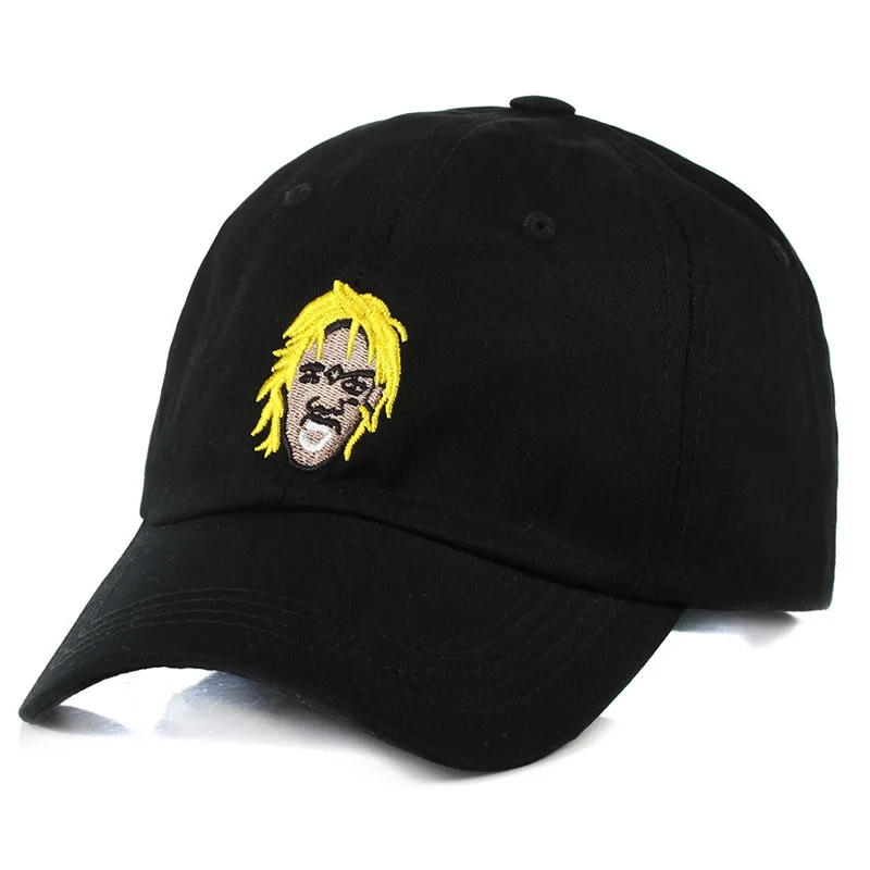 Гамбургер Вышивка Узор Бейсбол кепки s Snapback хип хоп черный кепки дизайнер шляпа для мужчин женщин козырек шапки Bone