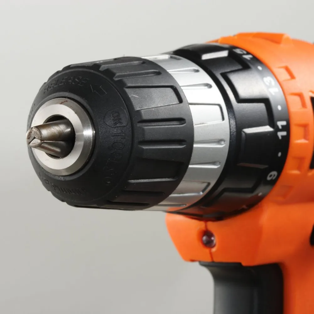 

12V Professional Cordless Electric Drills Rechargeable Lithium Battery Electric Screwdriver Mini Drill Kit Screw Gun Set