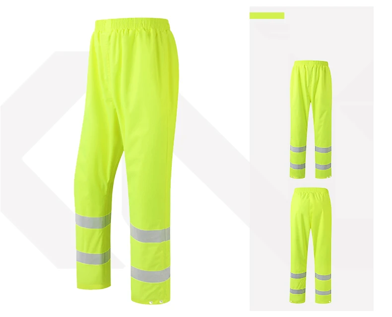 HI VIS Светоотражающий дождевик дорожное строительство экологическая форма плащ водонепроницаемая верхняя куртка с логотипом печать