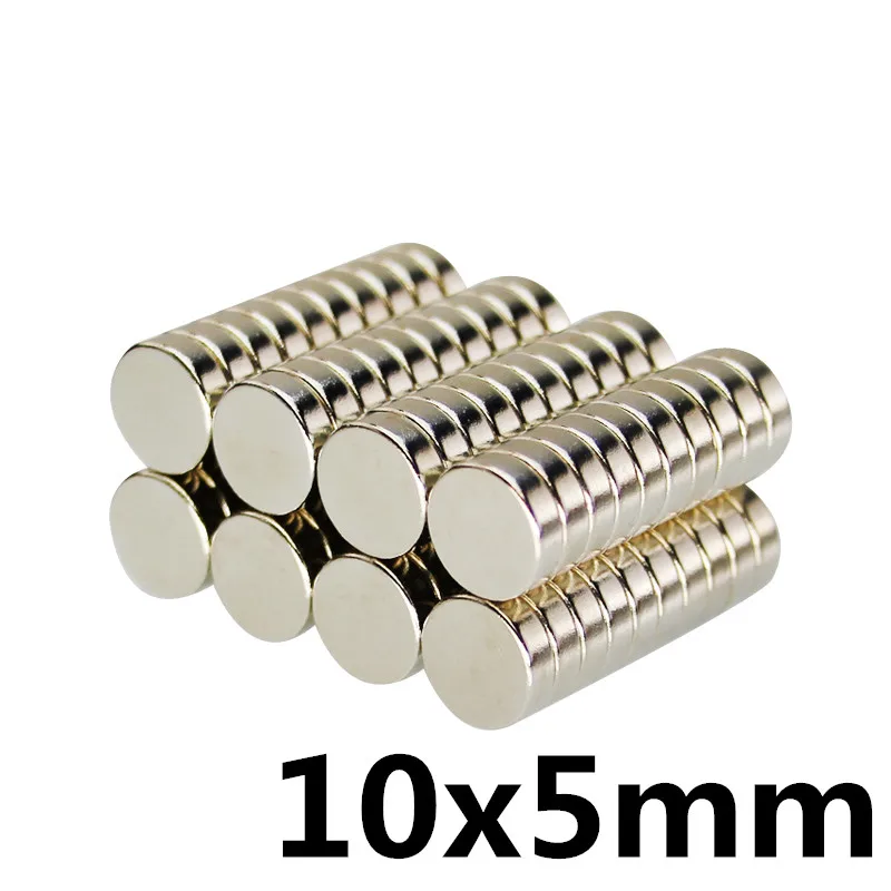 

10pcs 10x 5 mm N35 Strong Neodymium Magnets 10mmx5mm Automobile Engine Oil Filter Strong Magnet Economizer Craft