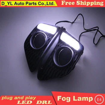 

D_YL Car Styling DRL For HONDA FIT Jazz 2013-2014 Third generation Daytime running lights led fog lamps