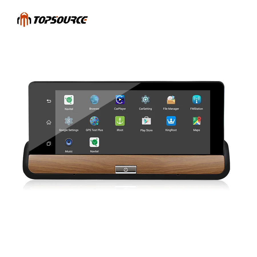 7 дюймовая центральная консоль TOPSOURCE 3G Автомобильная GPS навигация Android 5 0 BT