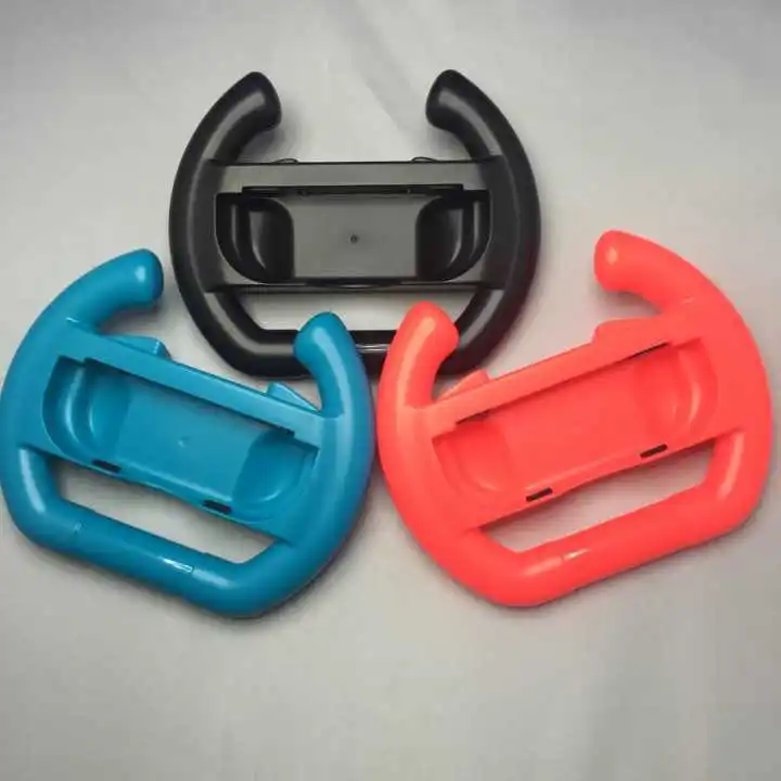 

Left and Right Racing Game Steering Wheel Gamepad Controller for N-S Switch Joy-Con Controller