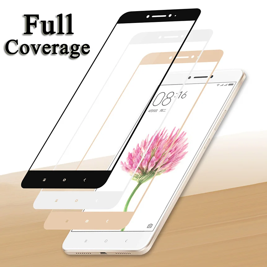 

For xiaomi 5 5c 5s plus note redmi pro 4x 4a note 4 3 full cover tempered glass Original screen film full protection