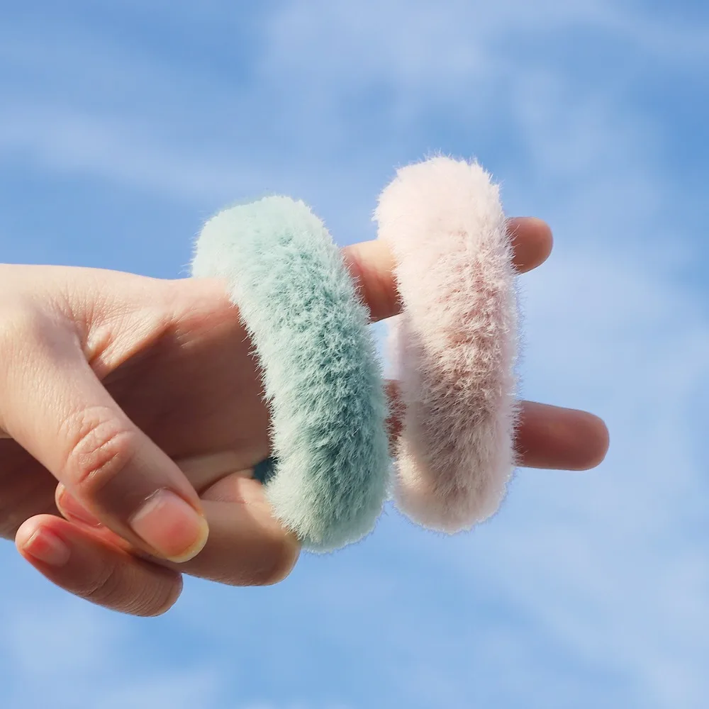 

New Arrival Solid Color Headbands Cute Fashion Girls Elastic Hair Band Hair Holder For Ponytail Women Hair Accessories