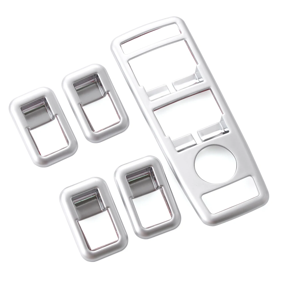 

New Matt Chrome Door Window Switch panel Cover Car Stylings Trim for Mercedes C GLK Class W176 W246 W204 W212 W218 X204