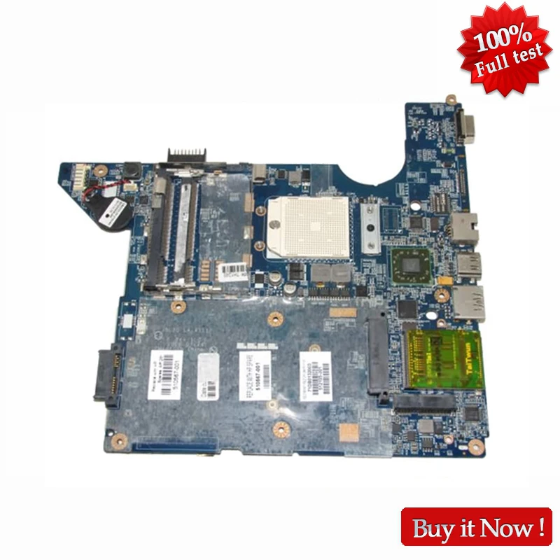 

NOKOTION 510567-001 512105-001 For HP CQ40 Laptop Motherboard LA-4111P Socket S1 DDR2 Free CPU
