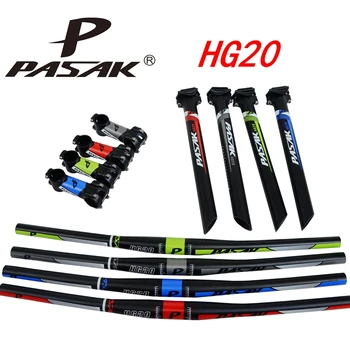

Bicycle handlebar 31.8 compl Aluminum alloy flat riser Handlebar + stem + seatpost-Mtb road bike Bicicleta mountain bike parts