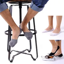 Лидер продаж, 1 пара мужских носков для движения тонкие невидимые лодочки с закрытым носком хлопковые дышащие антибактериальные нескользящие носки@ C