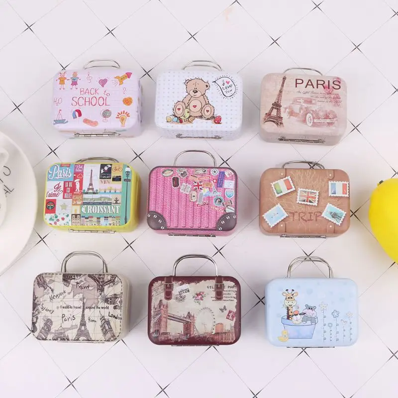 Trunk Accessories For Barbie Blyth Azone Dollhouse Furniture Box Candy Box Cake Decoration Jewellery Box Doll Toys Dec17