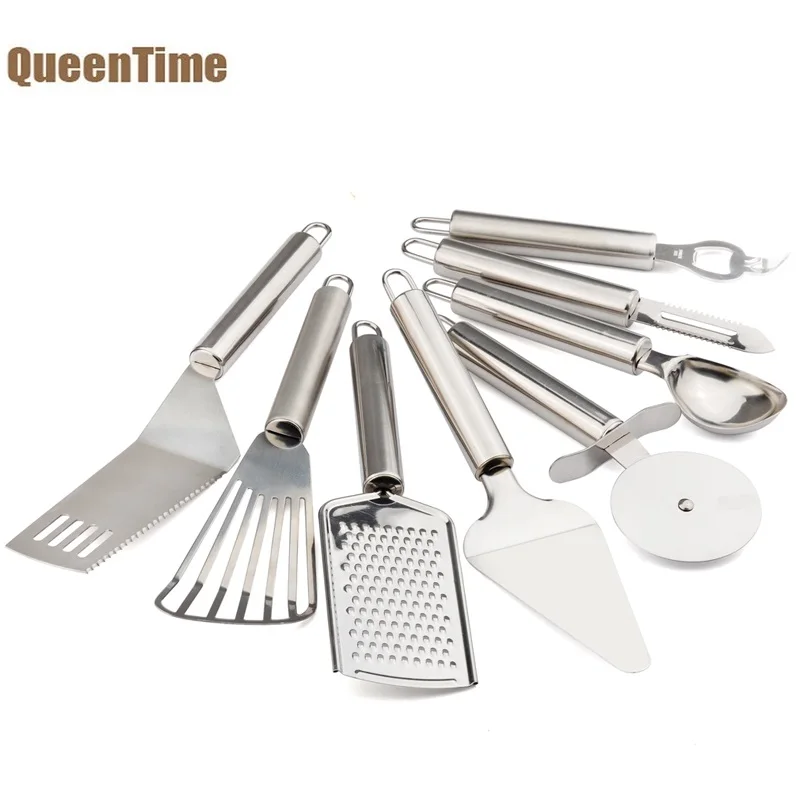 Набор кухонной утвари QueenTime 8 шт./компл. из нержавеющей стали нож для чистки
