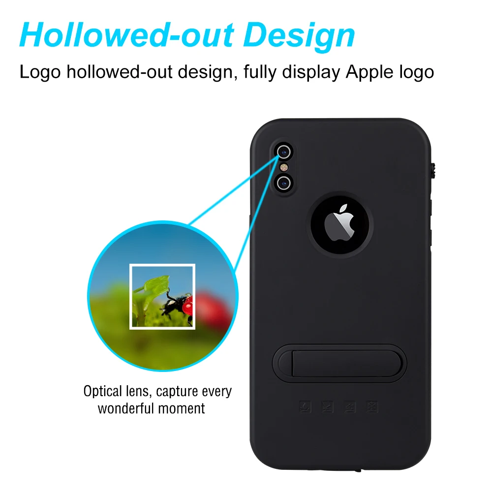 Waterproof Case for iPhone X  (8)