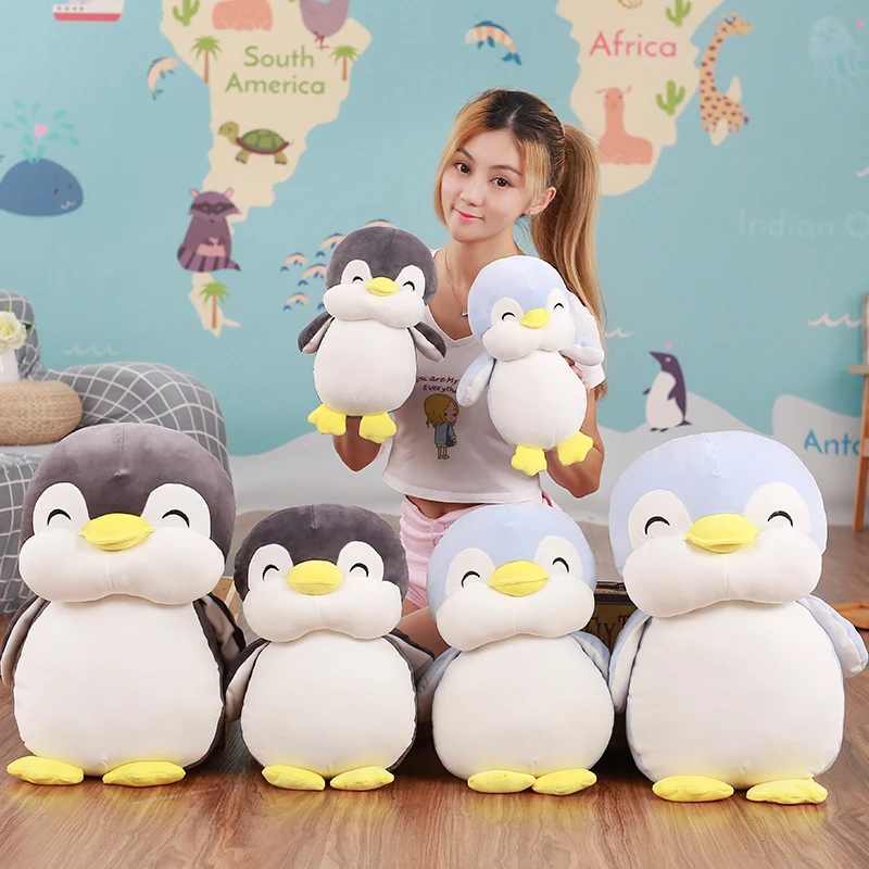 1pc 30cm Cute Soft Penguin Plush Toys Staffed Cartoon Animal Doll FashionToy for Kids Baby Lovely Girls Christmas Birthday Gift