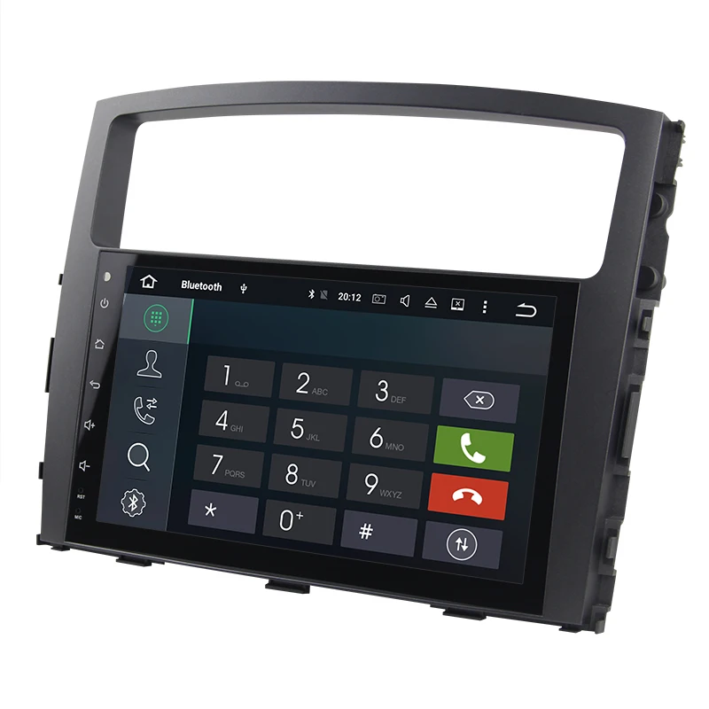 Top 9 inch big screen 8 core Android 9.0 Car DVD GPS for MITSUBISHI PAJERO 2006 2007 2008-2014 2015 car radio stereo 4G RAM 3