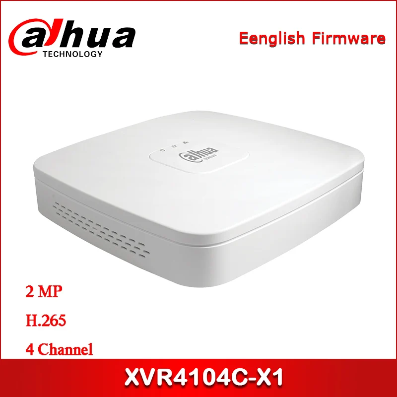 Dahua XVR4104C-X1 4 Channel Penta-brid 720P Smart 1U Digital Video Recorder Supports HDCVI/AHD/TVI/CVBS/IP video inputs