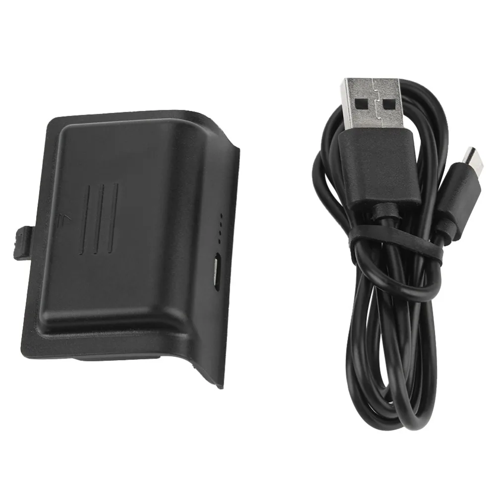 

Gamepad Battery USB Charger Cable Kit For Xbox ONE Game Handle Controller Rechargeable Battery Pack USB Charging Adapter Black