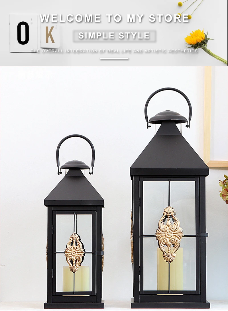 Ветряная лампа канделябр черного цвета украшение канделябр, подсвечник Свеча фонарь растительный декор свадьбы домашний Декор 50X195