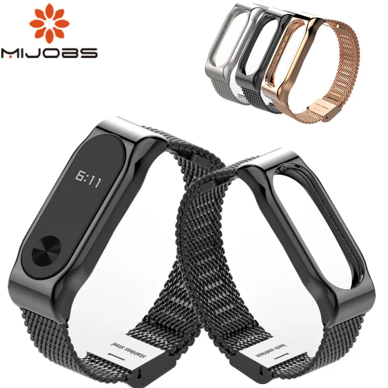  Mijobs Mi Band 2 Strap Bracelet for xiaomi Mi Band 2 wrist strap Mi band2 Smart Band Strap MiBand 2 - 32871503751