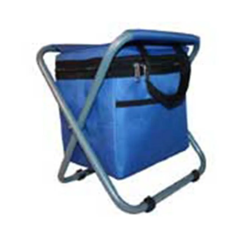 Портативный складной Кемпинг стул многофункциональный с охладителем изолированная сумка для пикника Походное камуфляжное сиденье настольная сумка пляжное кресло