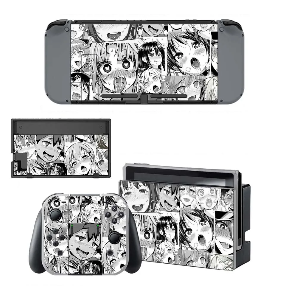 

Nintend Switch Skin Sticker Set Vinyl Protective Stickers for NIntendo Switch Console and Joy-Con Controller