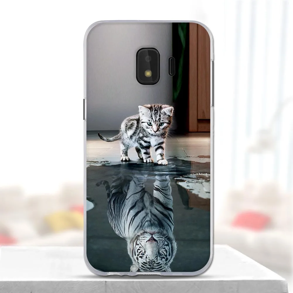 لسامسونج غالاكسي J2 النواة حالة غطاء TPU سيليكون الهاتف حقيبة لهاتف سامسونج J2 النواة J260F غطاء Fundas لسامسونج J2 النواة غطاء