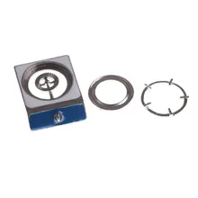 Масштаб Кукольный домик Миниатюрная игрушка кухня металлическая одинарная газовая плита горелка плита для 12 кукол украшение дома аксессуары 1:12