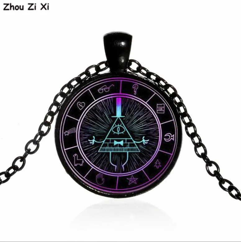 

Gravity Falls Bill cipher time gem necklace Toys