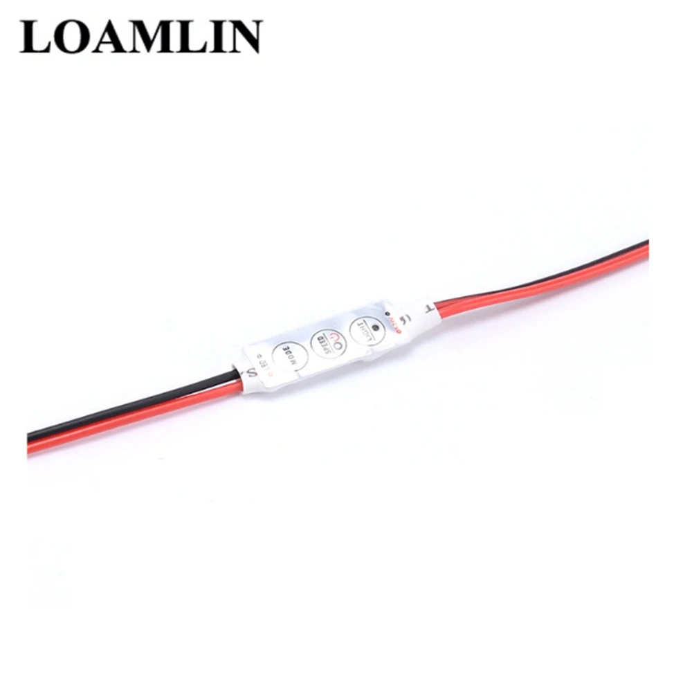 Монохромный СВЕТОДИОДНЫЙ мини контроллер яркости для SMD 5050 2835 3528 5730 5630