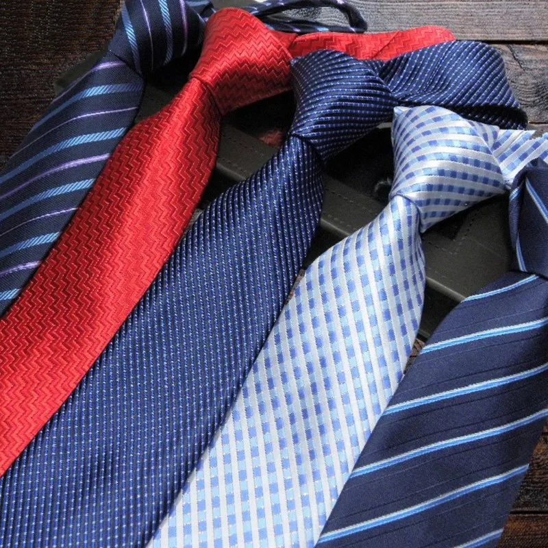 necktie striped floral dot ties for men black neck ties red purple 50 ...