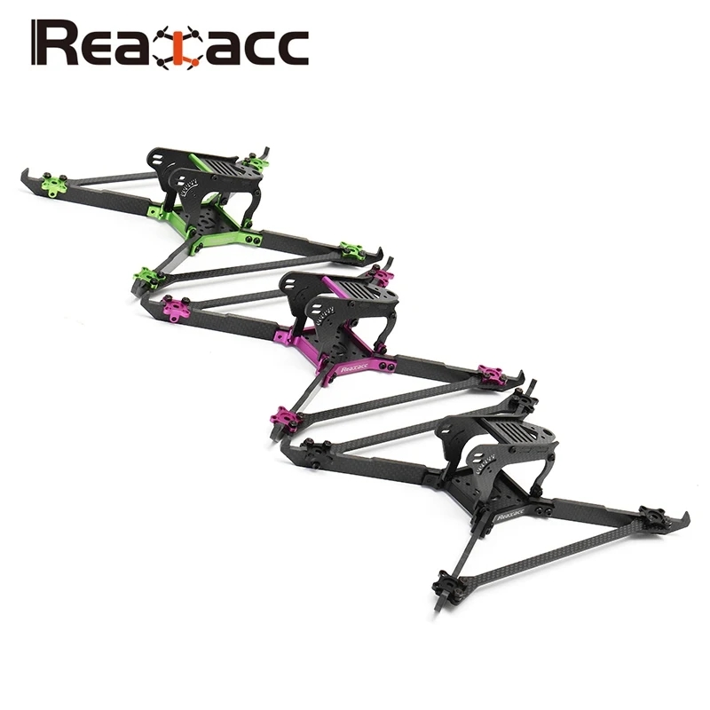 Realacc Real1S Stretch 5 Inch 4mm Thickness Vertical Arm CNC Carbon Fiber FPV Racing Frame for RC Drone Quadcopter Multirotors | Игрушки и