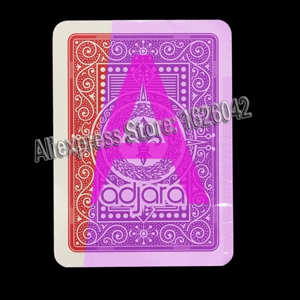 

Marked Cards Modiano Adjara Invisible Playing Cards For Poker Lenses Perspective Glasses Magic Toolment