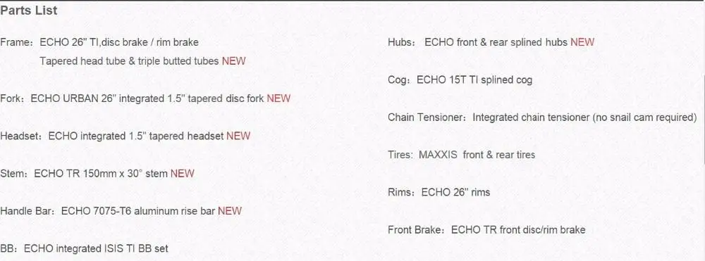 ECHO 2" Mark TI велосипед полный пробный велосипед пробный титановый сплав части BMX KOXX MONTY Try-все Rockman ZHI NEON ECHOBIKE пробный