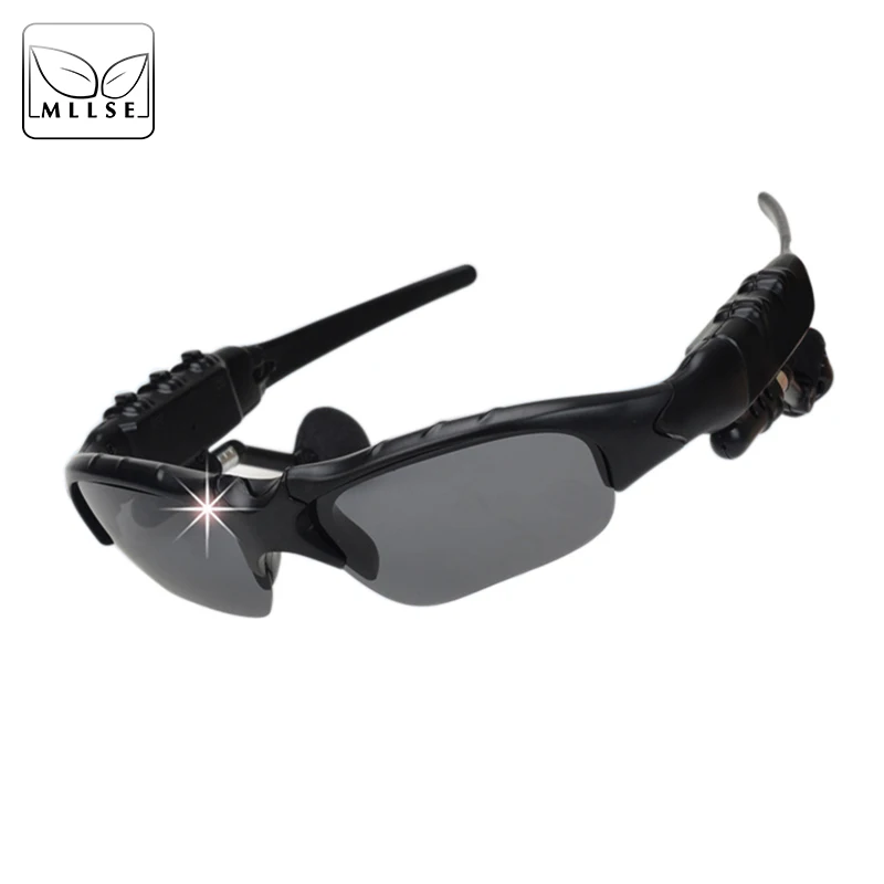 

MLLSE Bluetooth Sports Sunglasses for Men and Women Outdoor Goggles with Headphones Microphones Sun glasses Calls Music Eyewear