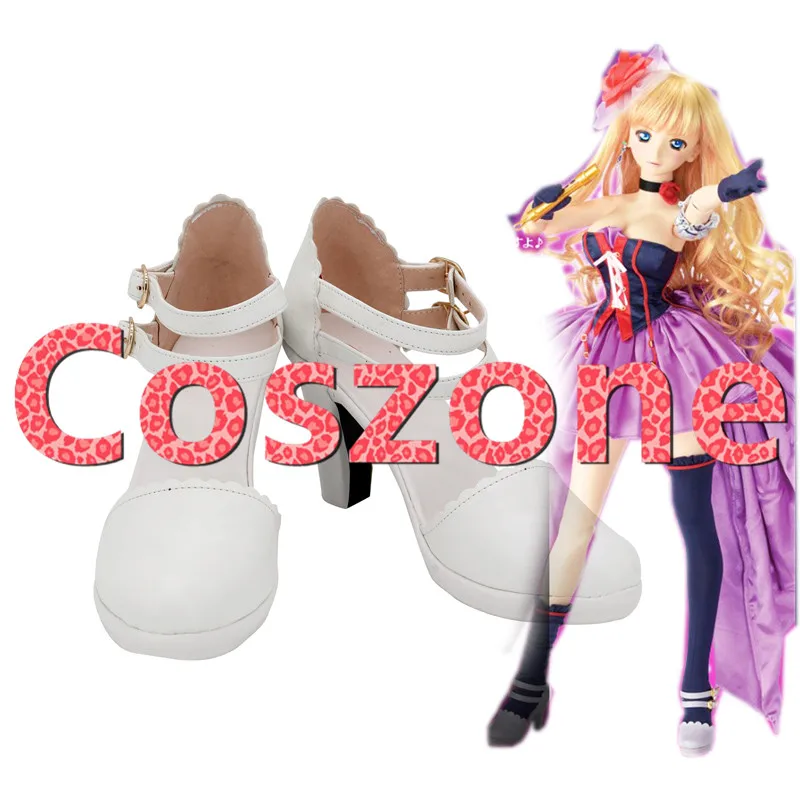 Обувь для косплея Macross Frontier Sheryl Nome сапоги аксессуары костюма на Хэллоуин|Туфли| |