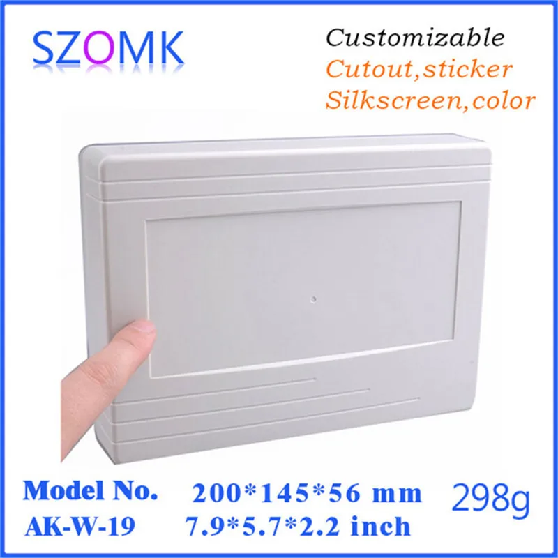 plastic box enclosure electronics junction housing abs plastic instrument enclosure project enclosure housing case szomk diy enclosure (1).jpg