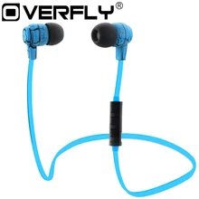 Overfly Sports Stereo Bluetooth Earphone Wireless Bluetooth 4.0 Headphone Music Running Earbuds Headset for Samsung iPhone7 Sony
