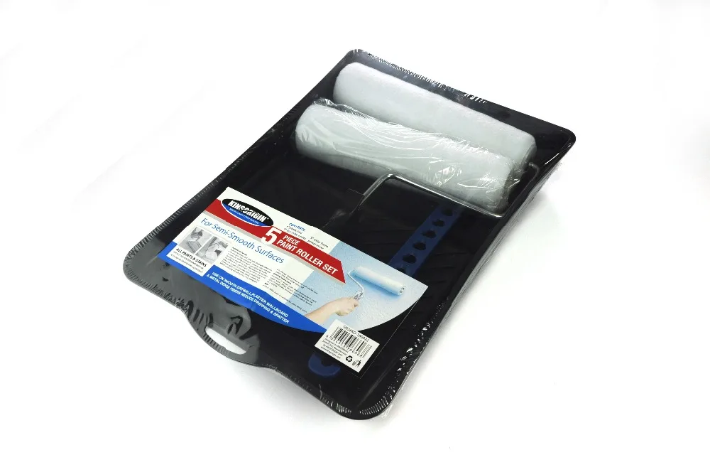 Kingorigin KO 160922 paint Brush 9"paint tray kit,5 Packpaint brush