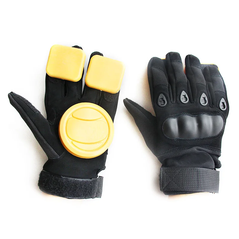 

Free Shipping Long Board Gloves Skate Board Gloves Skateboard Longboard Slide Gloves With Slider Professional Protective Gloves