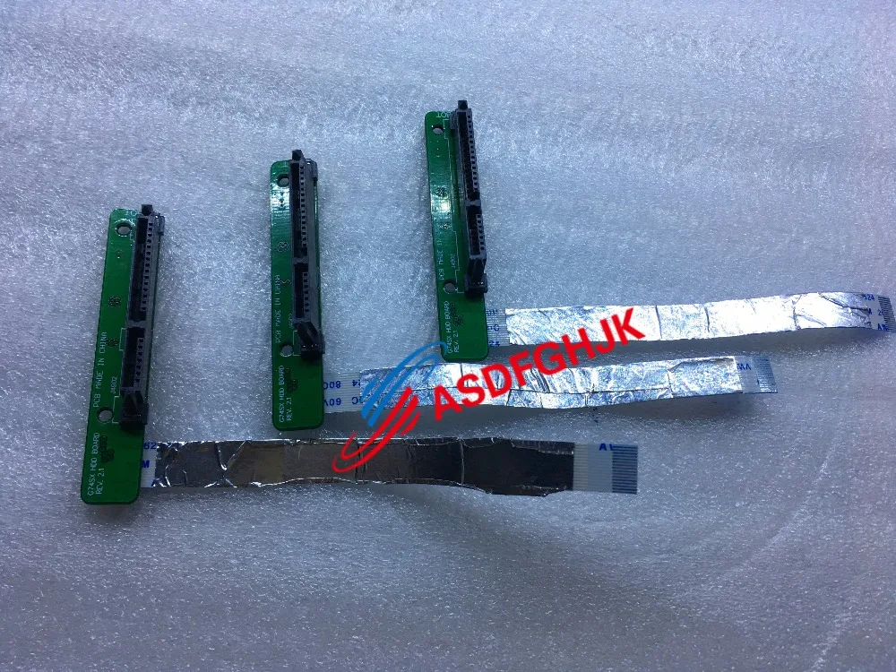 Genuíno para Asus G74sx Sata Disco Rígido Conector com Cabo 69n0l8g10d0201 60-n56hd1000-d02 100 Tesed ok
