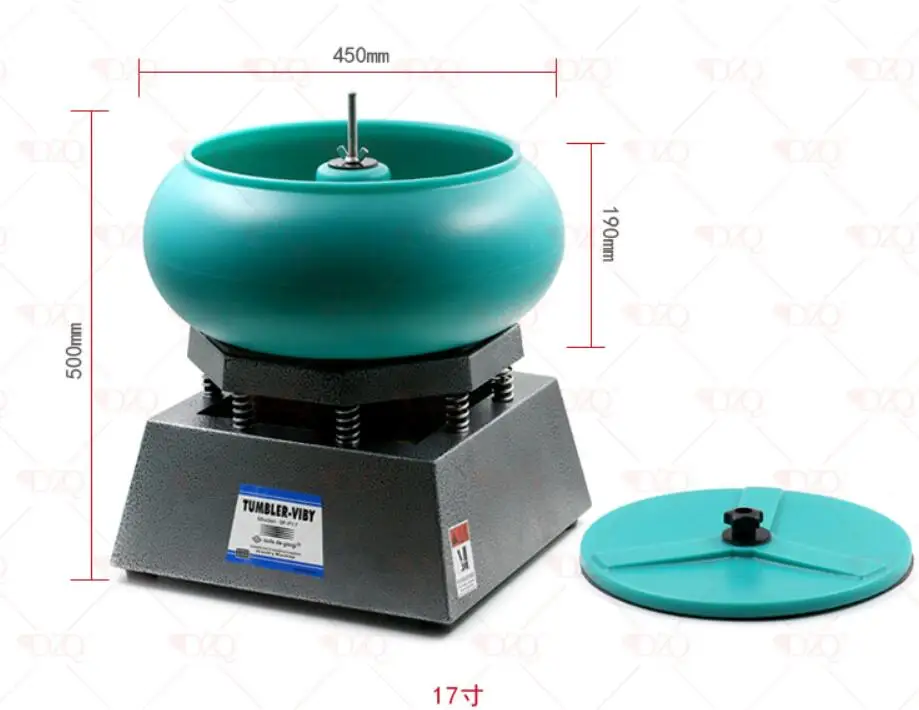 14.5kg Capacity Jewelry Tumble Polishing Machines Gem Polish Machine