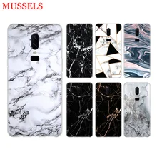 White Marble Leaves Phone Back Case for OnePlus 7 Pro 6 6T 5 5T 3 3T 7Pro Art Gift Patterned Customized Cases Cover Coque Capa