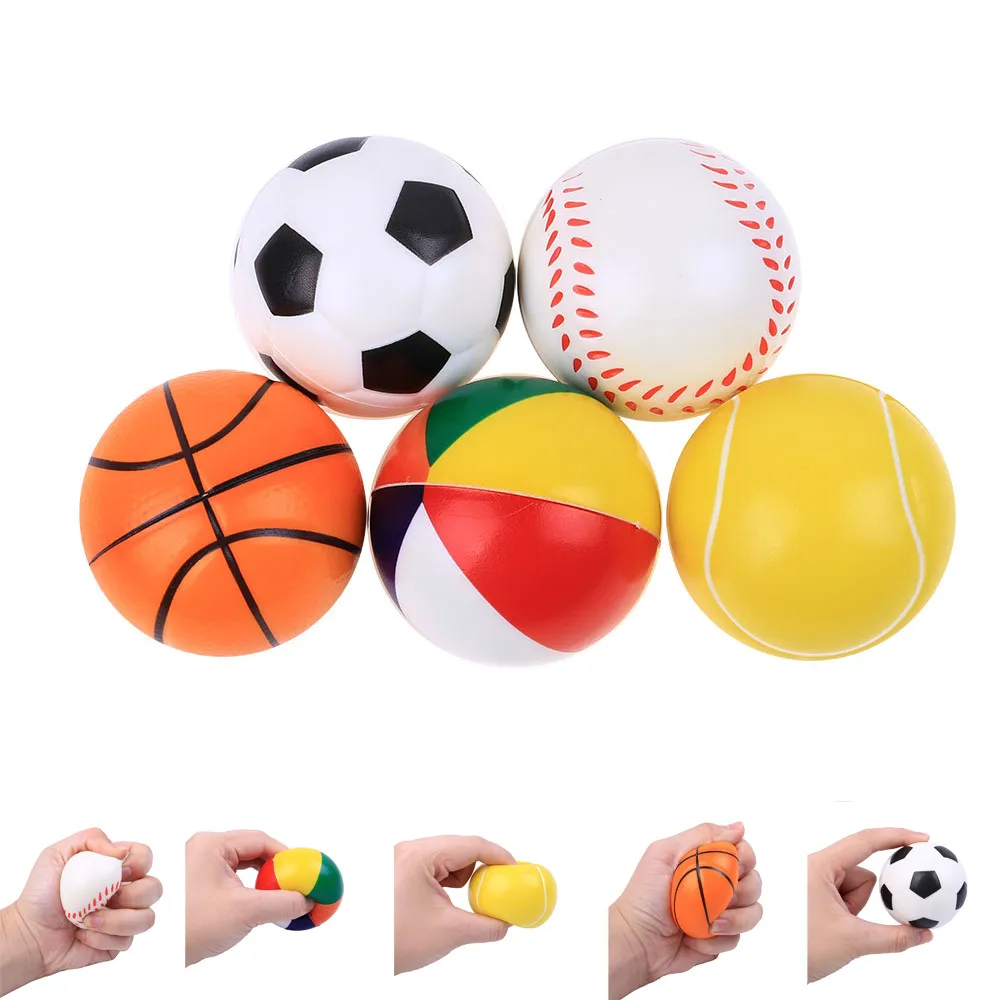 Original Kawaii mignon lente en hausse belle présente balle Baseball basket-Ball en hausse enfants skuishy jouets cadeau jouets dropshopper