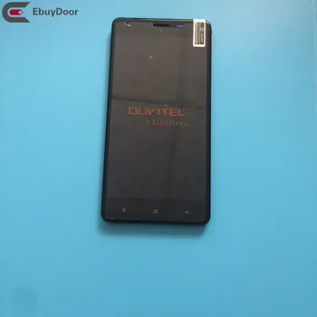 

Used LCD Display +Digitizer Touch Screen+ Frame For OUKITEL K6000 Pro 5.5 Inch 1920x1080 MTK6753 Free Shipping