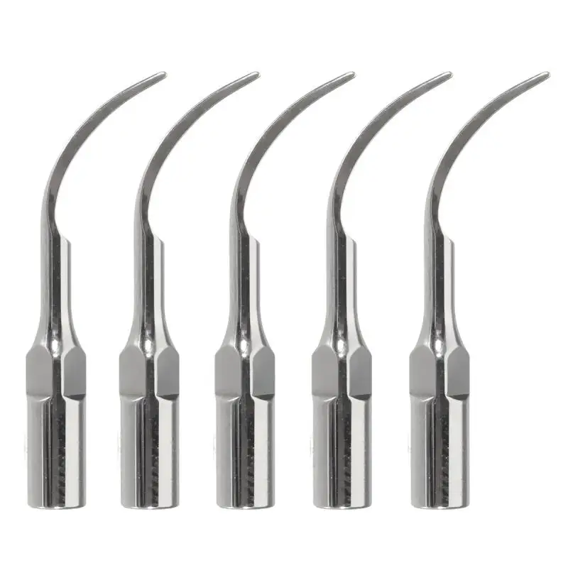 

5PCS P1 Dental Ultrasonic Scaler Scaling Tips Teeth Cleaning Whitening Lab Equipment Fit for/EMS/woodpecker Handpieces Tool